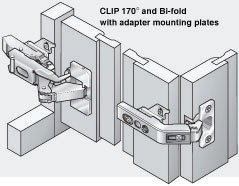 One piece 107° Hinge -for full overlay applications, image 3