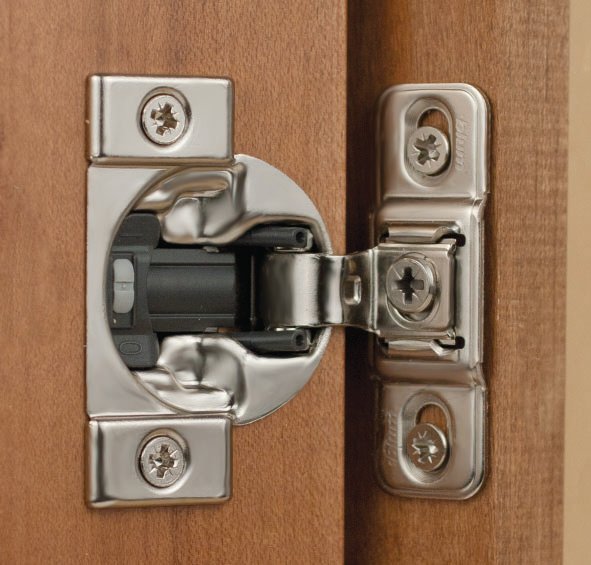 One Piece 107 Hinge -for full overlay applications, image 2
