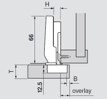 CLIP top 95° Mini Hinges, image 2