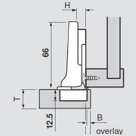 CLIP top 95° Mini Hinges, image 4