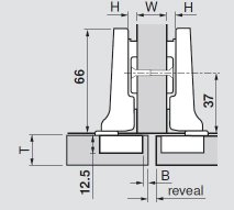CLIP top 95° Mini Hinges, image 5