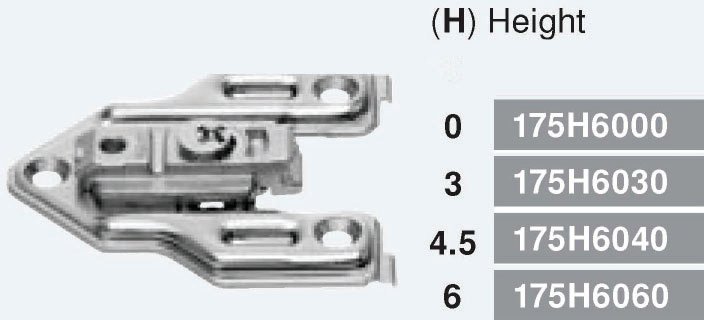 Adapter Mounting Plates - for most frameless applications, image 1