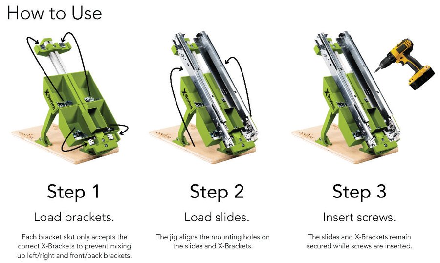 X-Series Bracket Slide Jig, image 1