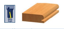 Carbide-Tipped Edge Beading Bits