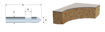 Solid Carbide Hole and Flush Trim Bit