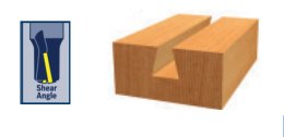 Carbide-Tipped Dovetail Bits
