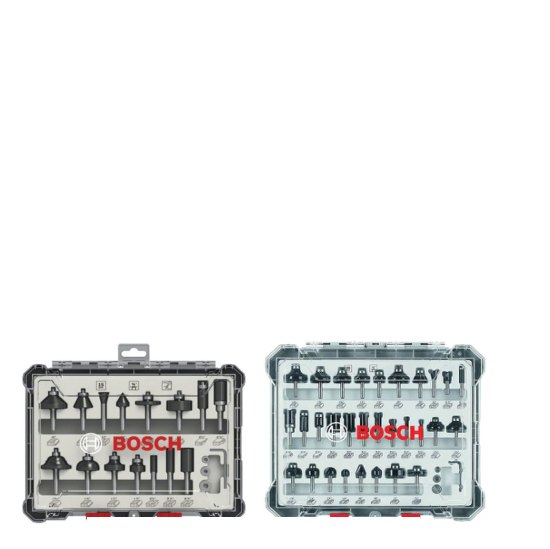 30 pc. Carbide-Tipped Router Bit Set