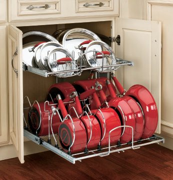 5CW2 Series two-Tier Cookware Organizer
