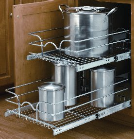 Pull-Out Chrome Baskets, image 2