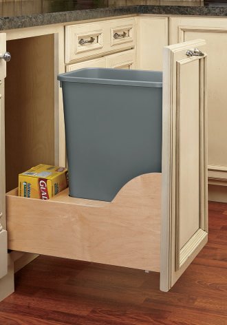 Electric Assist Pull-Out Waste Containers, image 1