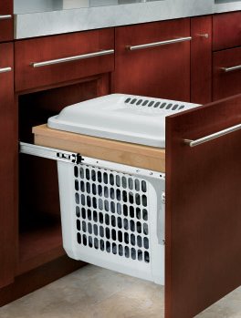 Wire Bottom Mount Hamper