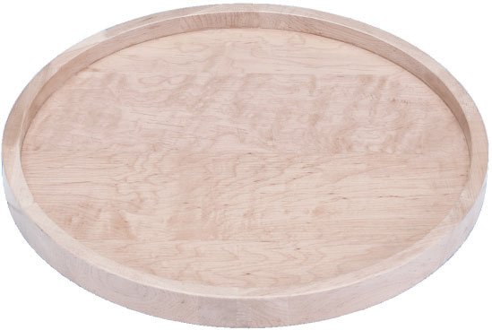 Wood Classic Full Circle Lazy Susan Shelves (Bulk), image 1