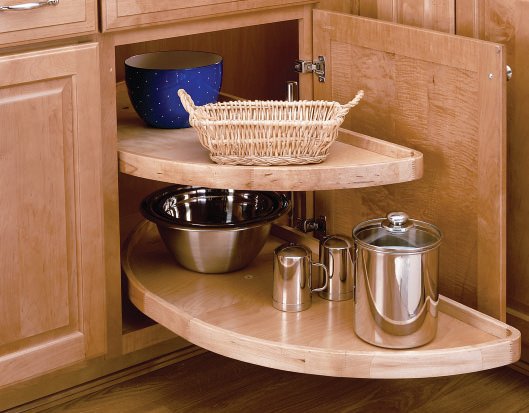 Wood Half Moon Shelf Sets