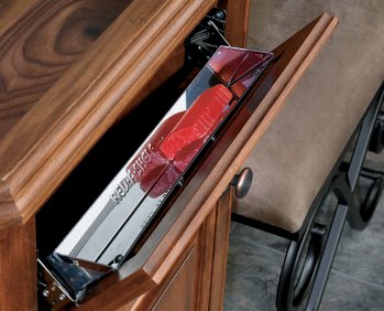 Stainless Steel Slim Sink Front (Tip-Out) Trays