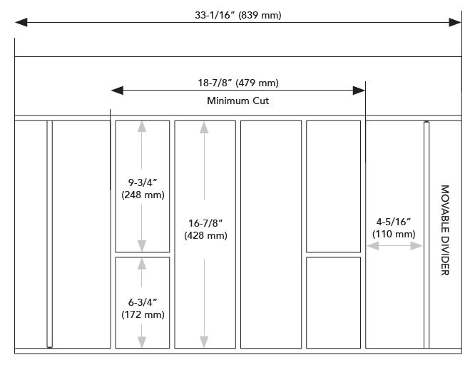 Wide Wood Drawer Inserts, image 1