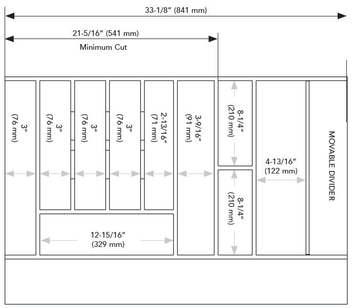 Wide Wood Drawer Inserts, image 3