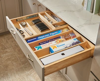 Wood Spice Drawer Inserts