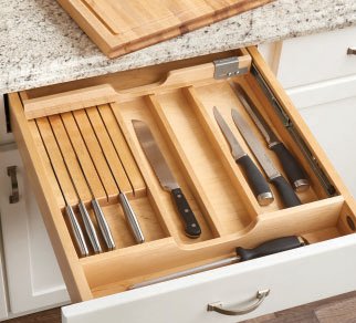 Combination Knife Holder / Cutting Board Drawer, image 2