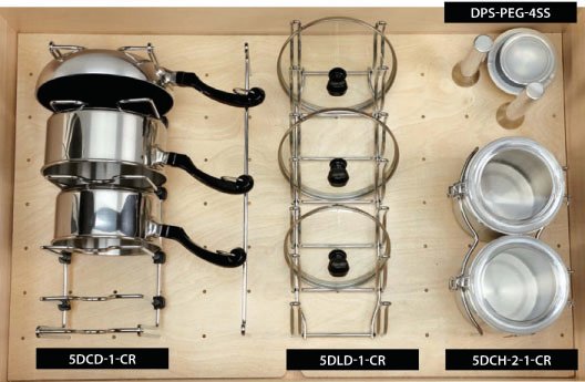 Drawer Peg Board Accessories