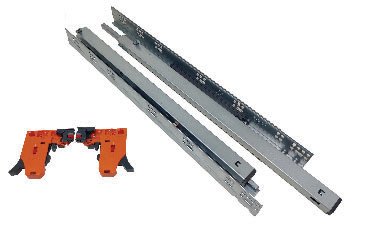 CGS2 Undermount Drawer Slide with Soft-Close, image 1