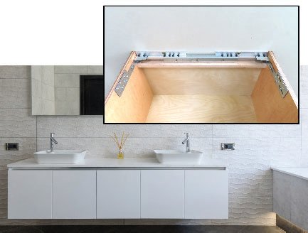 Floating Cabinet Bracket System