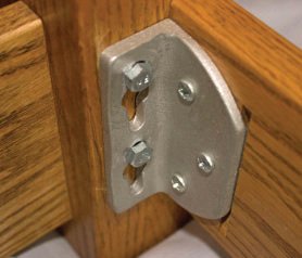 Aluminum Bed Rail Fasteners