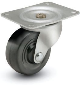 Industrial Rubber Wheel Casters, image 2